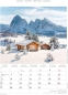 Preview: Bildkalender A4 Alpen